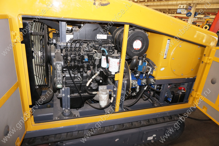 Буровая установка ГНБ XCMG XZ120E  внутри