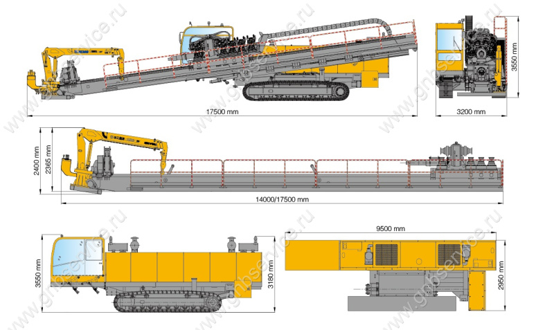 ГНБ-установка XCMG XZ3600