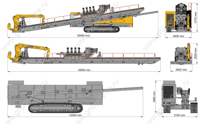 ГНБ установка XCMG XZ5060